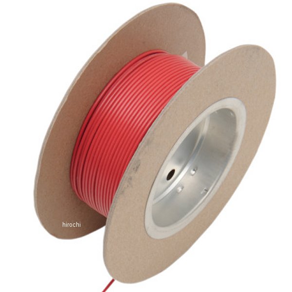 ワイヤー 18ゲージ 100フィート(30m) 赤