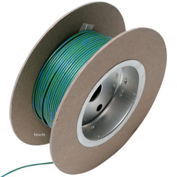 ワイヤー 18ゲージ 100フィート(30m) グリーン/青