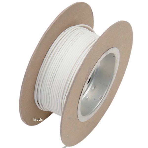 ワイヤー 18GA 100フィート(30m) 白