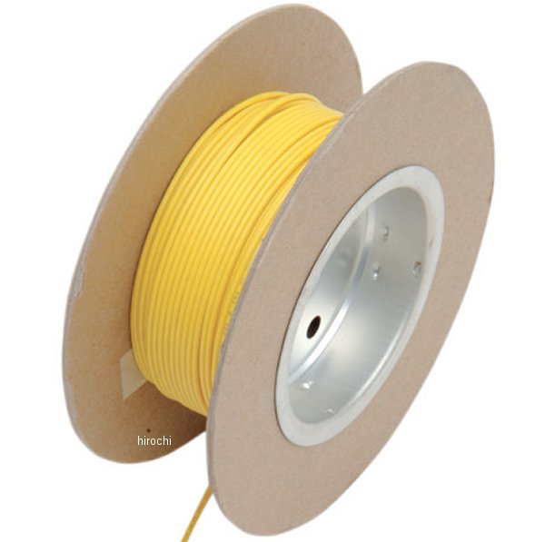 ワイヤー 18ゲージ 100フィート(30m) 黄