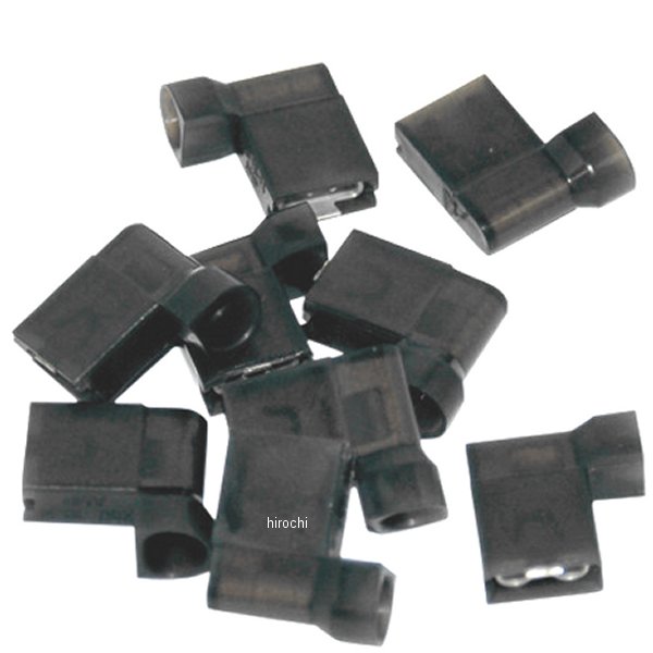 クイック ディスコネクト端子 ブラックフラッグ 10個入り 9898