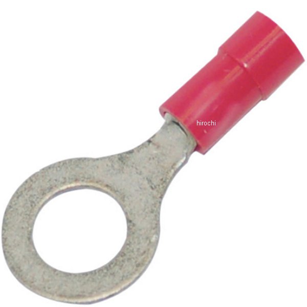 リング ターミナル 22-18AWG 1/4インチ 25個入り