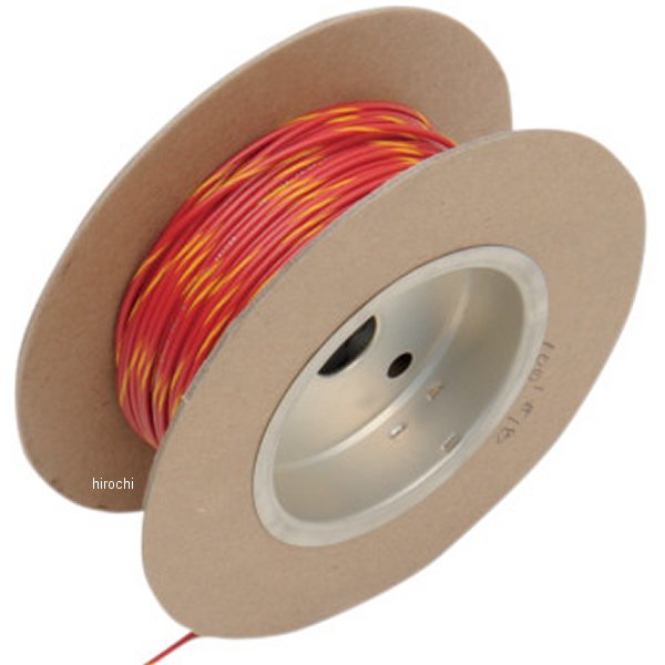 ワイヤー 18GA 100フィート(30m) 赤/黄