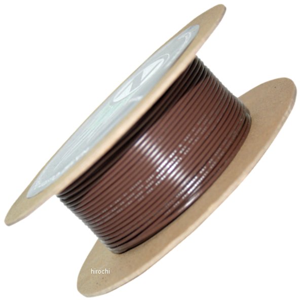 ワイヤー 18ゲージ 100フィート(30m) ブラウン