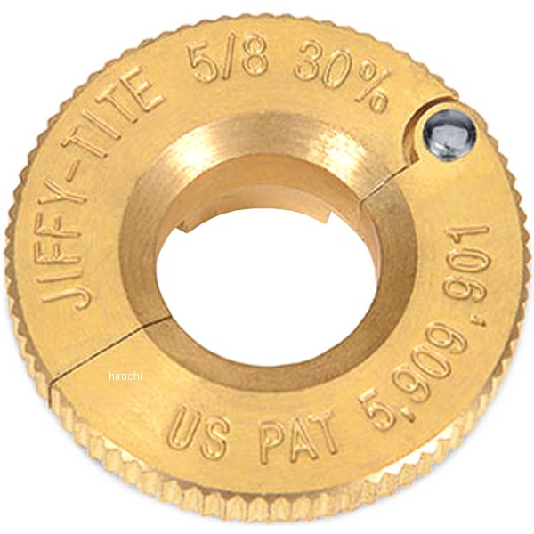 ブルーポイント Jiffy-Tite ディスク ロープロファイル 3/8"-30°