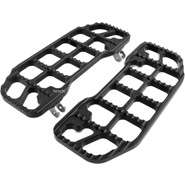 ドライバーフットボード 鋸歯状 黒