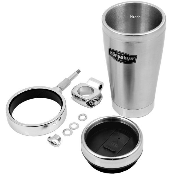 ドリンクホルダー ステンレスマグタイプ １インチ(25mm)用ハンドルクランプ付き