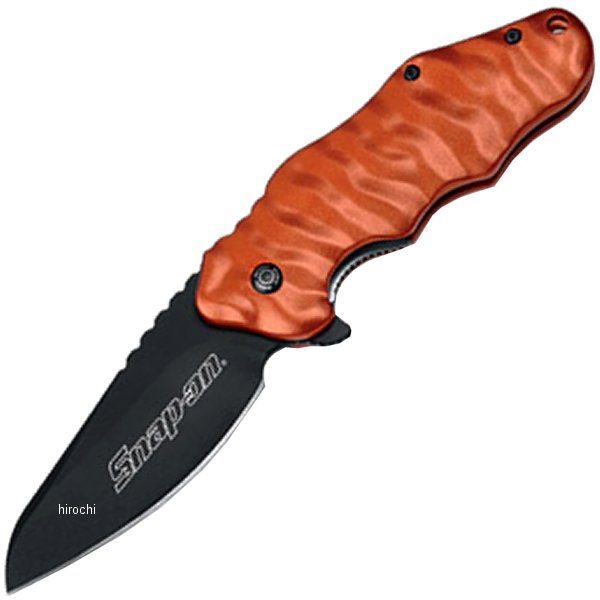 ナイフ ラージウィンクル オリオン デザイン オレンジ