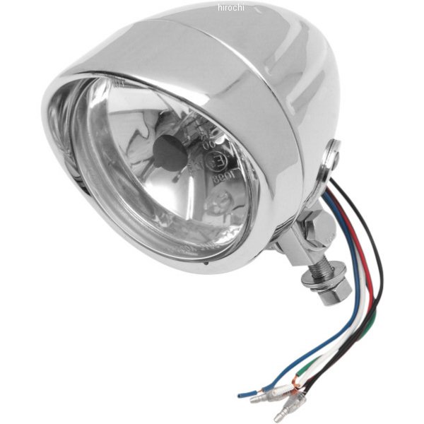 スポットライト 4.5インチ(114mm) H4 55/ 60W 5Wランプ付 溝