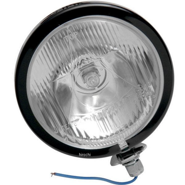 スポットライト 4.5インチ(114mm) H3 55W ボルト取り付け 黒