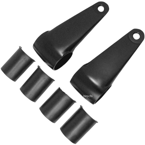 ヘッドライト サイドマウント ブラケット (左右ペア) 黒