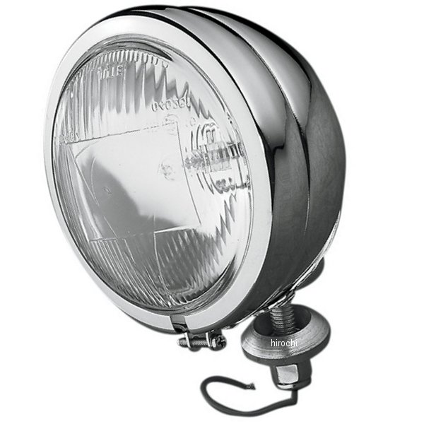 スポットライト 4.5インチ(114mm) H3 55W ボルト取り付け クローム