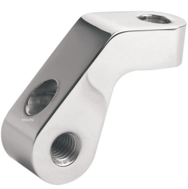 ヘッドライトマウントポスト ドロップ 93年-99年 FXSTS クローム