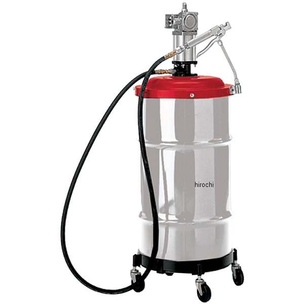 エアー グリース ポンプ 120ポンド コンテナ (フットペダル付き)