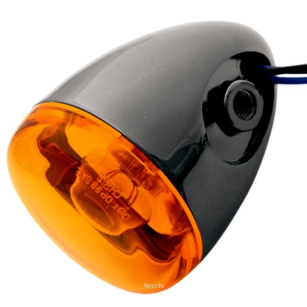 ウインカー リア ブラケットマウント ダブル球仕様 黒/アンバー