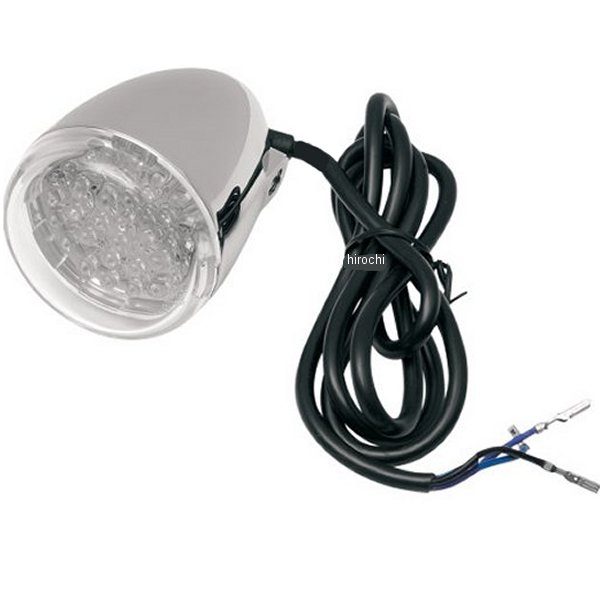 ウインカー フロント ステムマウント クローム/クリアレンズ/アンバー