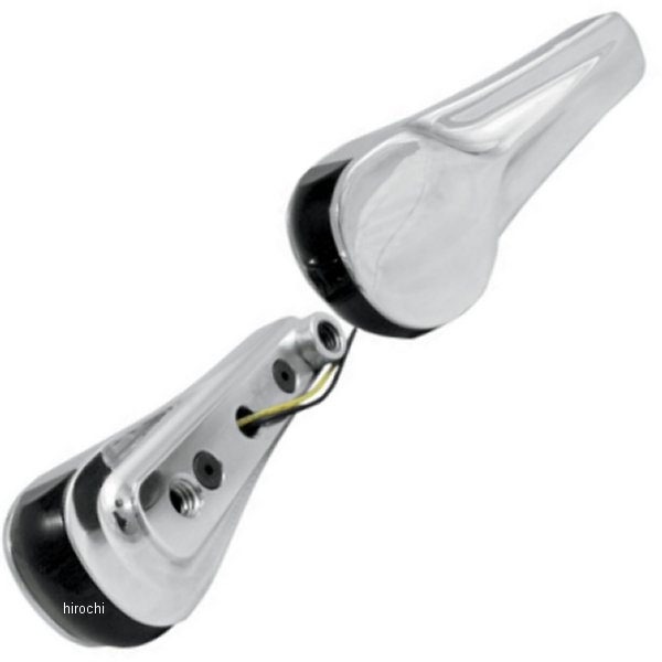 LEDウインカー 98年-13年 FLTR クローム/スモーク/アンバー/フィン