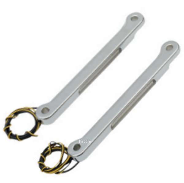 LEDウインカー棒 94年以降 FLHR クローム/クリア/アンバー