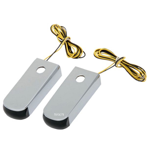 LEDマーカーライト 84年以降 FXST、FLST クローム/スモークレンズ/アンバー