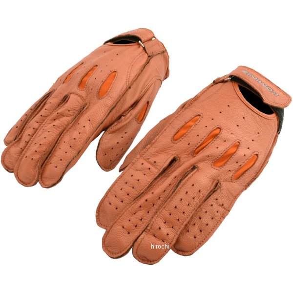 GK-161  ヴィンテージ ショート レザー グローブ 茶 Lサイズ