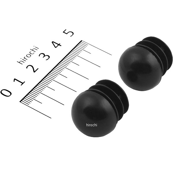 エンドキャップ (ブラック/2個)