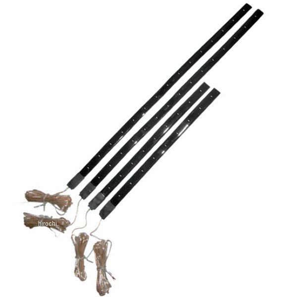 【セール特価】 LEDストリップ 4本(12.5インチ x 2本、8インチ x 2本) 白