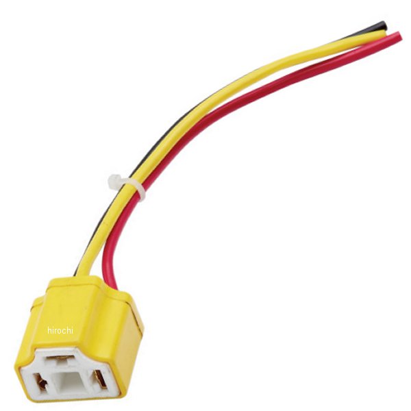 ヘッドライト ソケット 3線