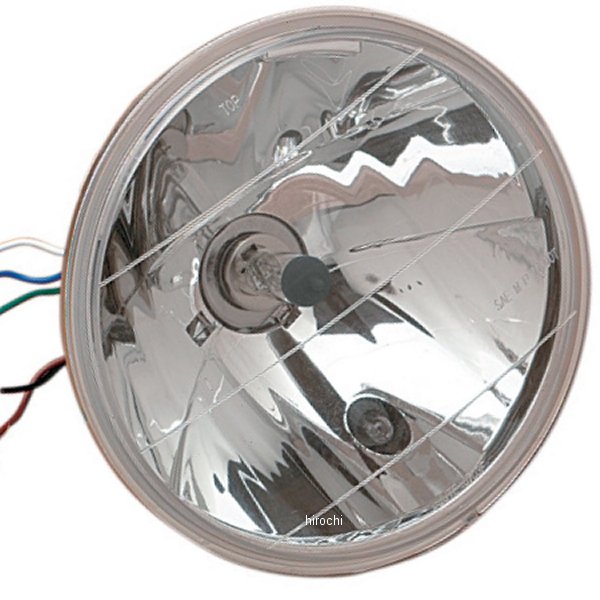 ヘッドライト 7インチ H4 55/60W ランニングライト