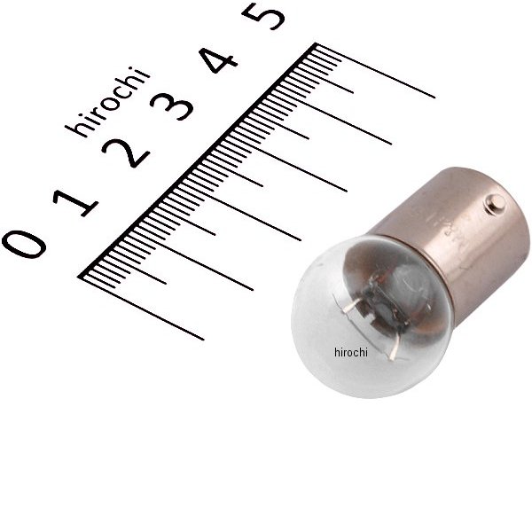 口金シングル球 6V10W ウインカー球 (クリアー) (1個売り)