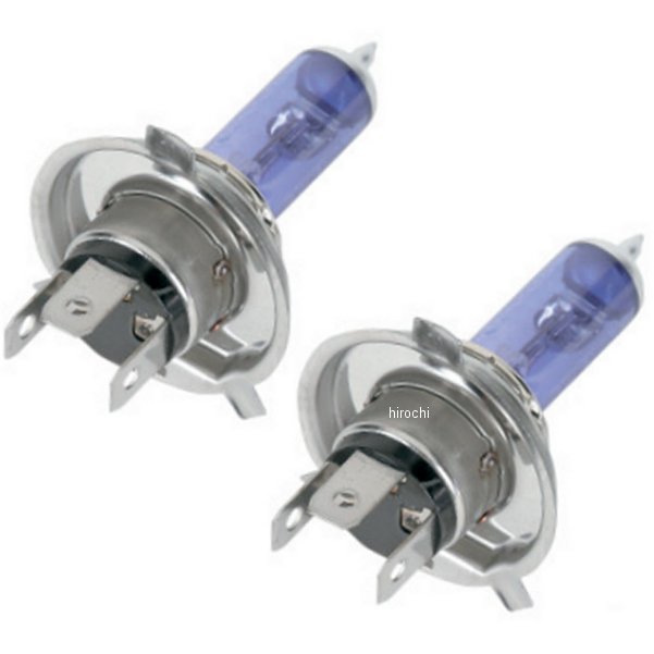 【セール特価】 ハロゲンバルブ H4(P43t) 100/90W (135/ 125W相当) キセノンパープル 2個入り