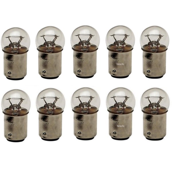 バルブ 21W 5W 1157 (ダブル球) クリア 10個入り