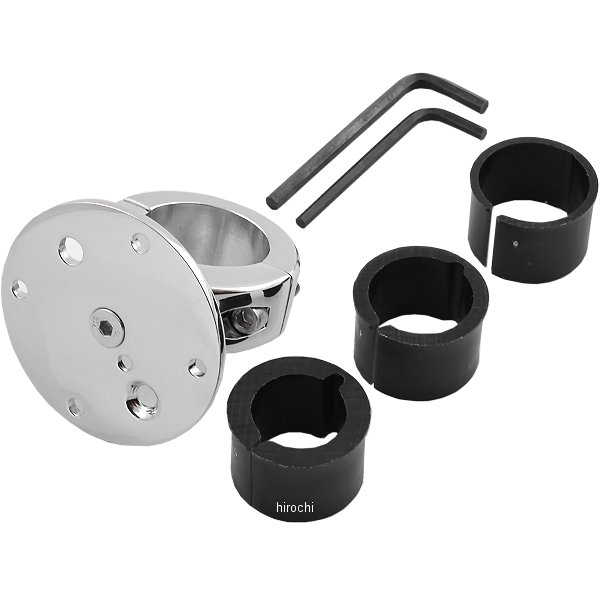 ハンドルバークランプマウント スタンダードサイズ クローム