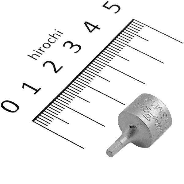 ブルーポイント ソケットドライバ、メトリック、スタビ 6角 --、2.5mm