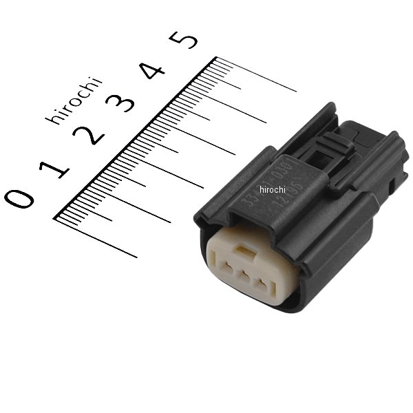 モレックス MX150 防水コネクター メス 3ピン 72512-07BK 黒