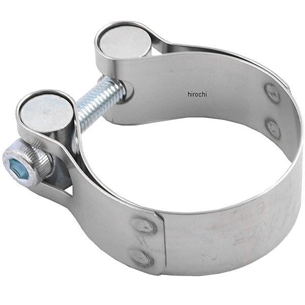 マフラー用クランプ 1.69インチ-1.87インチ ステンレス 1個入り