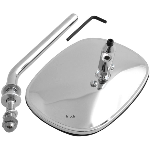 ミラー スクエア ハーレースタイル 大 (1個売り)