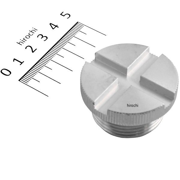 Machine クラッチ アジャスター ホール プラグ 71年-76年 XL ポリッシュ