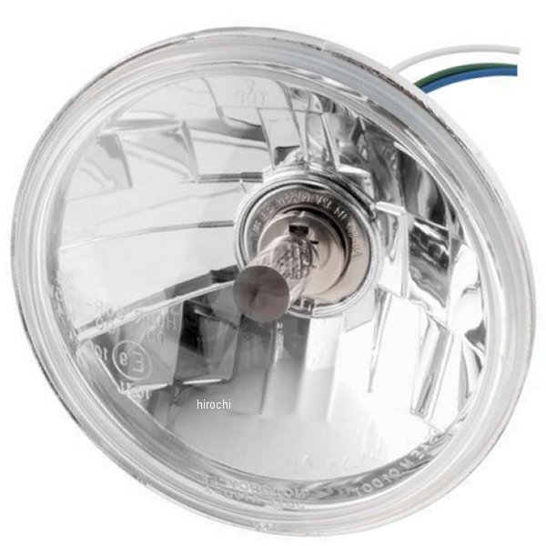 ヘッドライト 5.75インチ H4 60/55W クリアレンズ