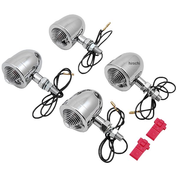 ブレットウインカーキット (クリアレンズ) ・ビラーゴ250/400