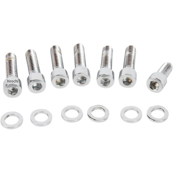 ガードナーウェスコット ボルトキット トランスミッショントップカバー 07年-17年 ソフテイル クローム