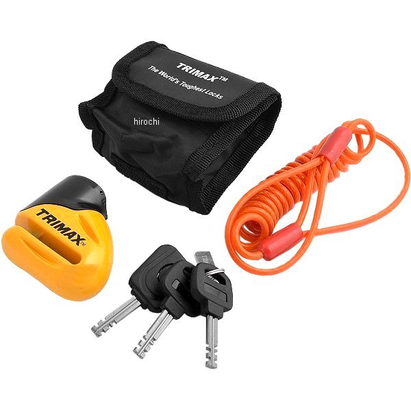 ディスク ロック 5.5mmピン イエロー