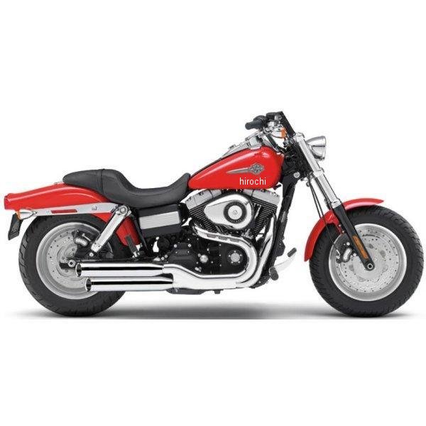 3.5インチ スリップオンマフラー 08年-17年 FXDF スラッシュカット クローム