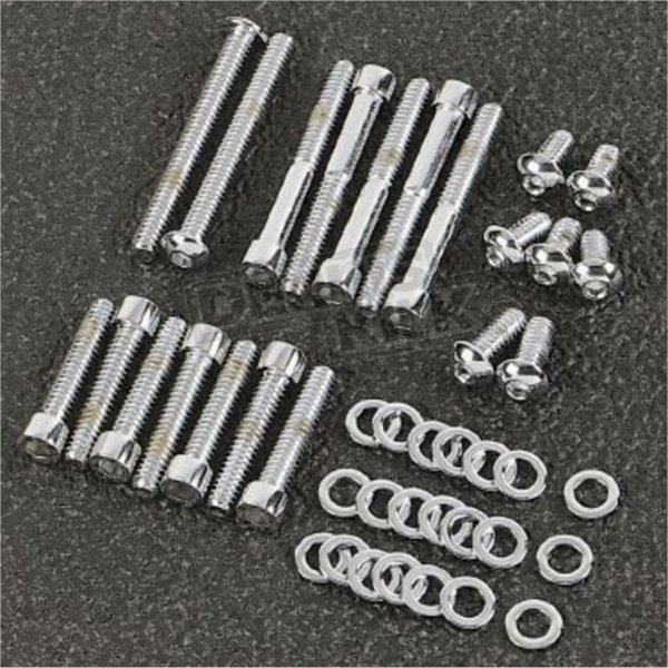 ガードナーウェスコット ボルトキット プライマリー/ダービー 07年-16年 FLH クローム