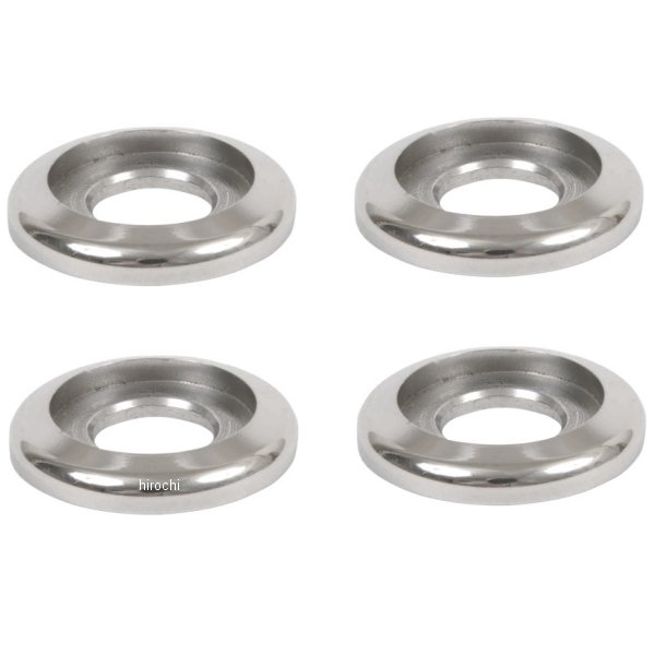 【セール特価】 ワッシャー フランジ 1/4"x 0.75インチインチ(19mm) (4個入り)