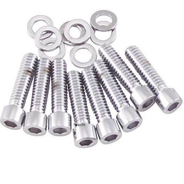 ガードナーウェスコット ボルトキット リフターベース 99年-17年 Twin Cam クローム