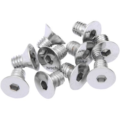 六角穴付きボタンボルト 5/16"x 18 x 1/2インチ(13mm) クローム (10個入り)