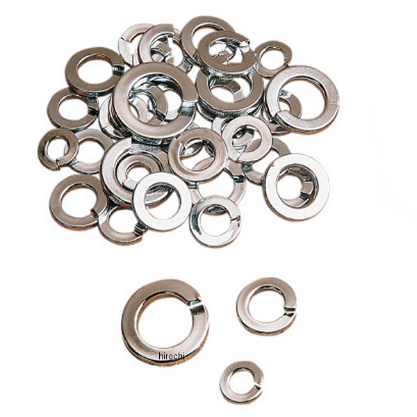 ロックワッシャーキット クローム (36個入り)