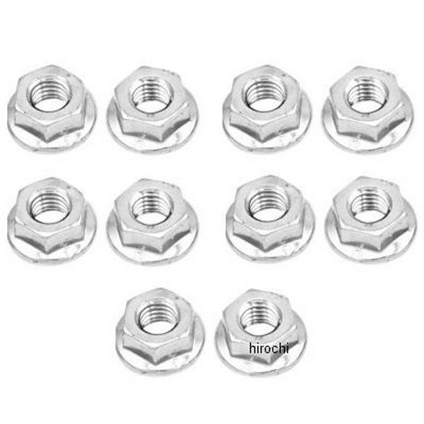 フランジ ナット M6 x 1.0 10mm (10個入り)