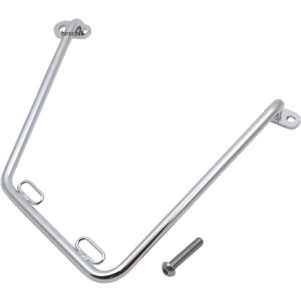 サドルバックサポート クローム 左側 グラストラッカー