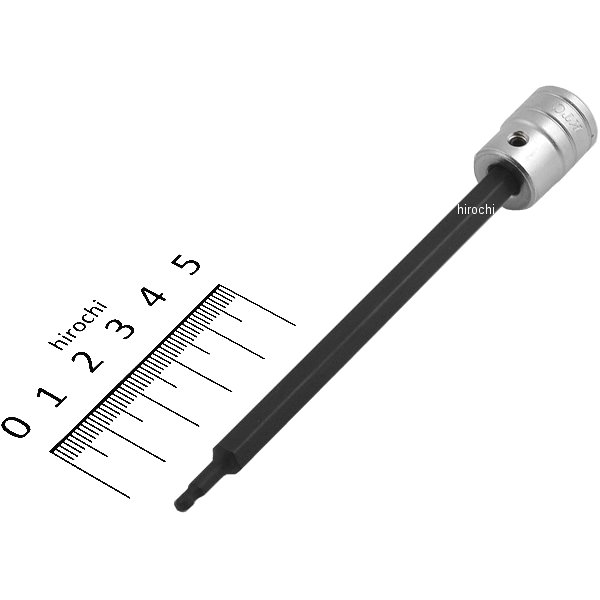 6.3sq ロングボールポイントヘキサゴンビットソケット 3mm